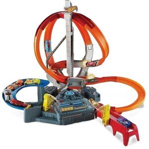 Hot Wheels Spin Storm Track Set